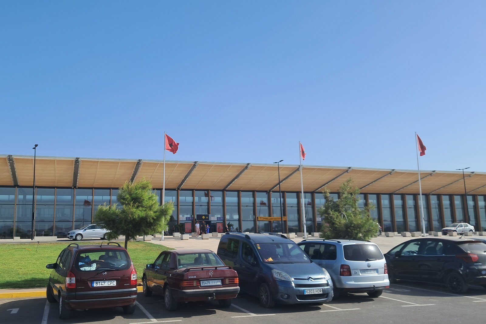 Vue aérienne de l'Aéroport International de Nador - Al Aaroui