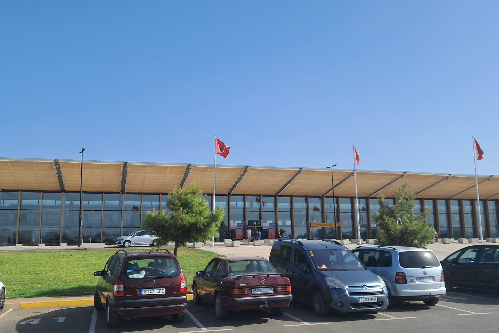 Vue aérienne de l'Aéroport International de Nador - Al Aaroui