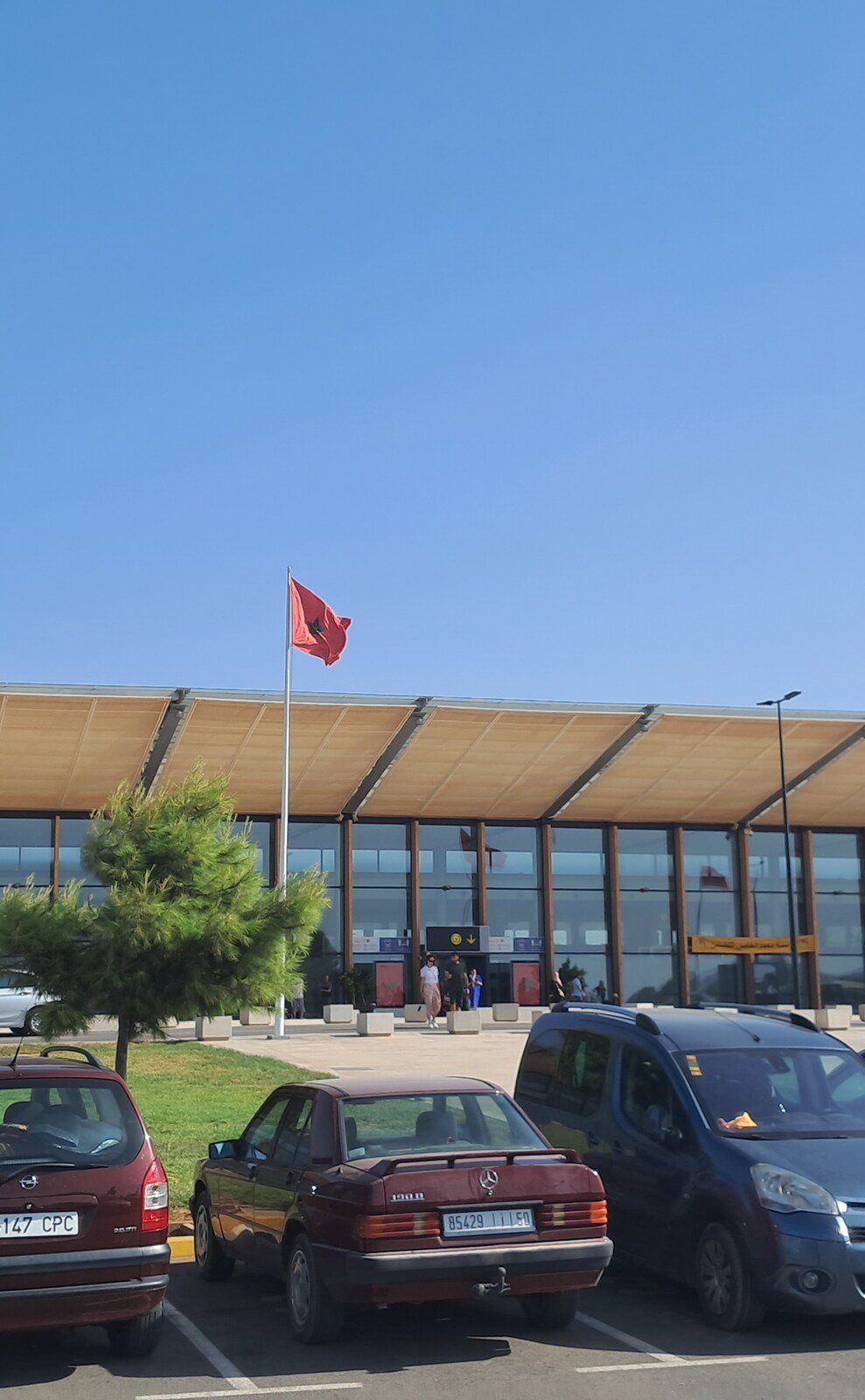 Vue aérienne de l'Aéroport International de Nador - Al Aaroui