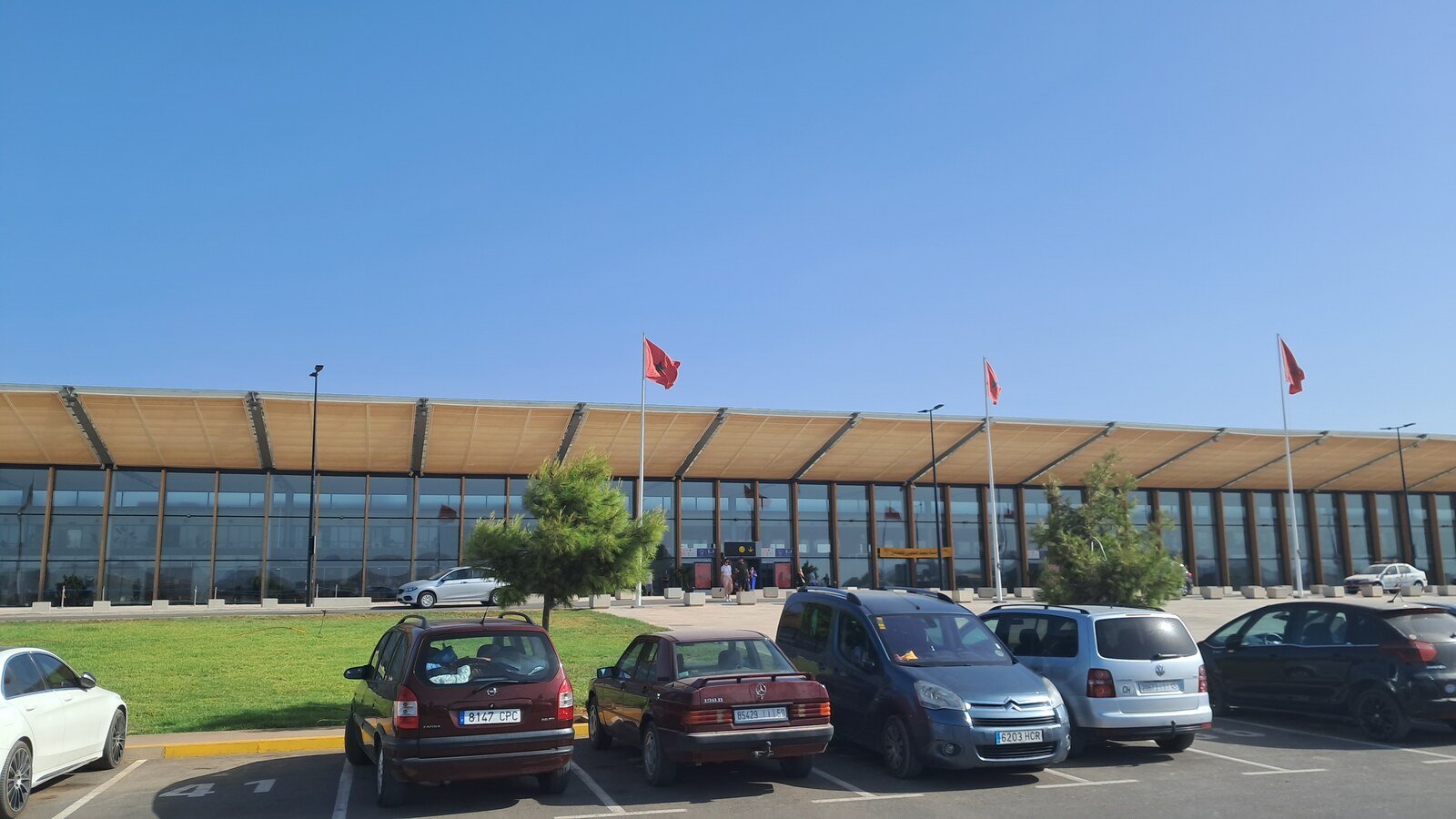 Vue aérienne de l'Aéroport International de Nador - Al Aaroui